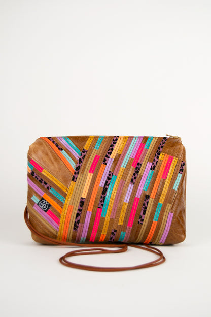 Festival Bag Crazy Stripes / Black