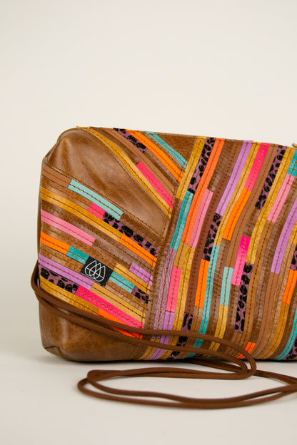 Festivaltasche Crazy Stripes / Flower Field / Medium+Large