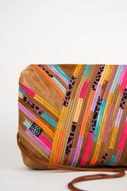 Festival Bag Crazy Stripes / Black
