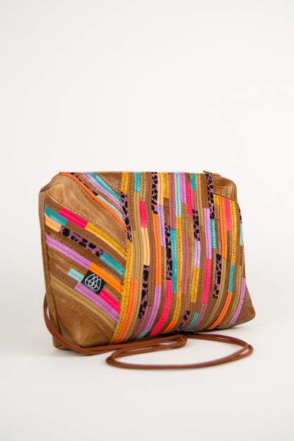 Festival Bag Crazy Stripes / Black