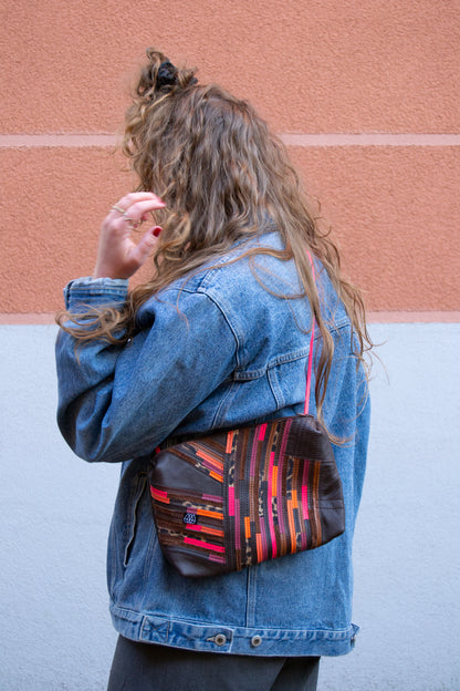 Sac Festival Crazy Stripes Noir