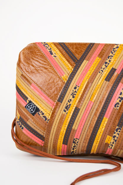 Festival Bag Crazy Stripes / Black