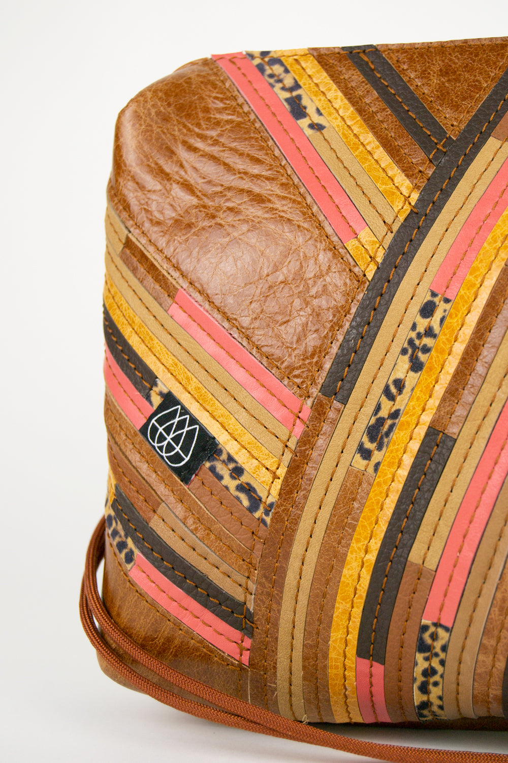 Festival Bag Crazy Stripes / Black