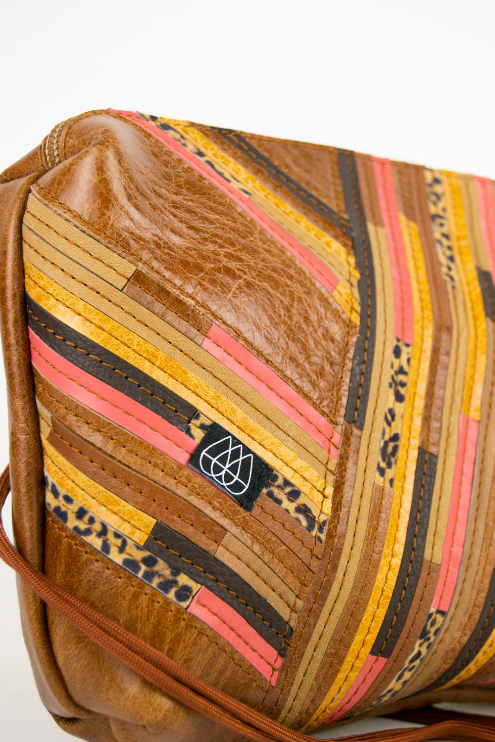 Festival Bag Crazy Stripes / Black