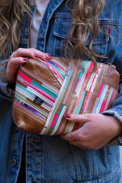Festivaltasche Crazy Stripes / Spring / Large