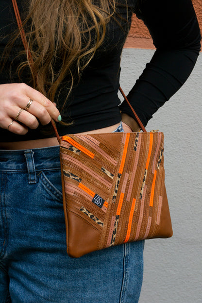 Festival Bag Crazy Stripes / Black