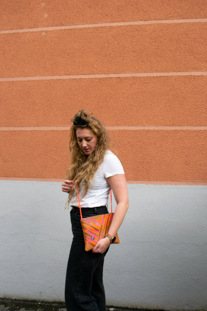 Festival Bag Crazy Stripes / Black