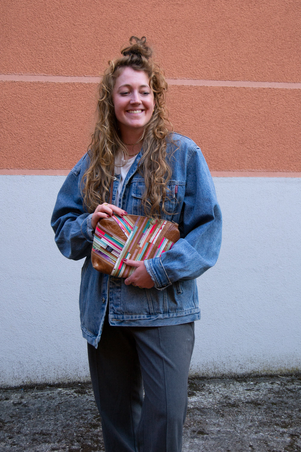 Festivaltasche Crazy Stripes / Spring / Large
