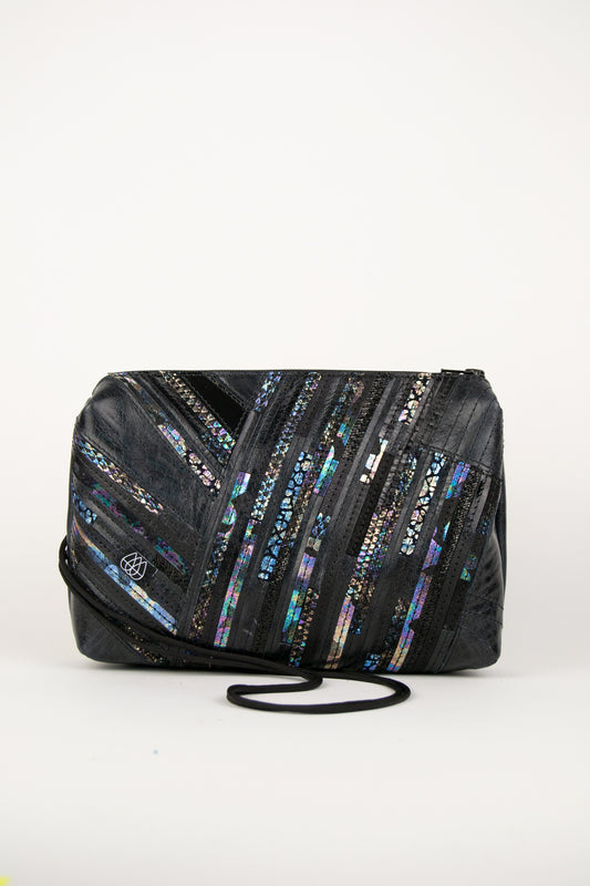Festivaltasche Crazy Stripes / Disco / Medium+Large