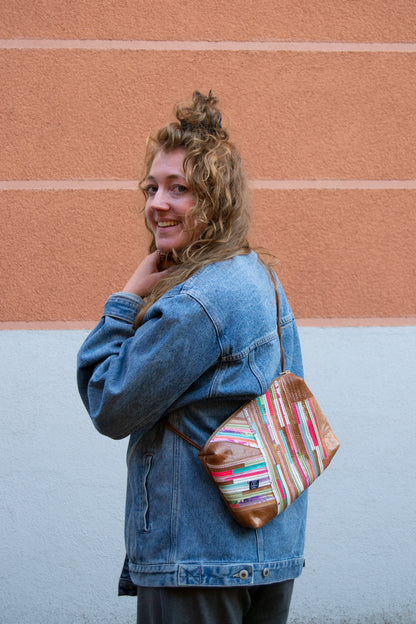 Festivaltasche Crazy Stripes / Spring / Large
