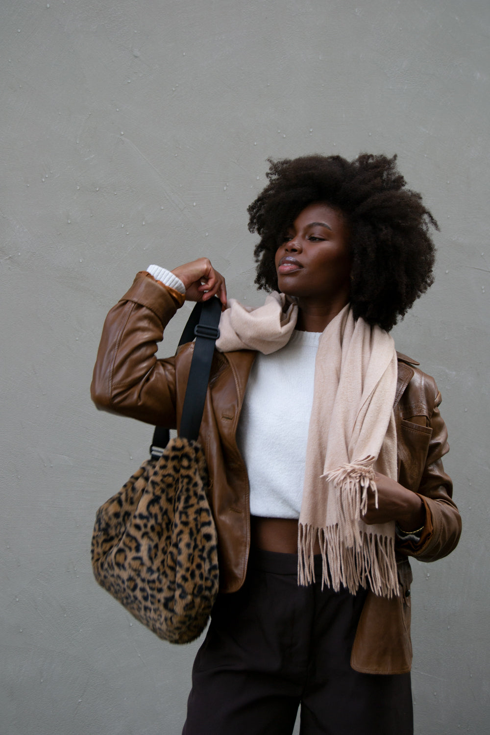 Crossbody Bag Fell / Leo Brown