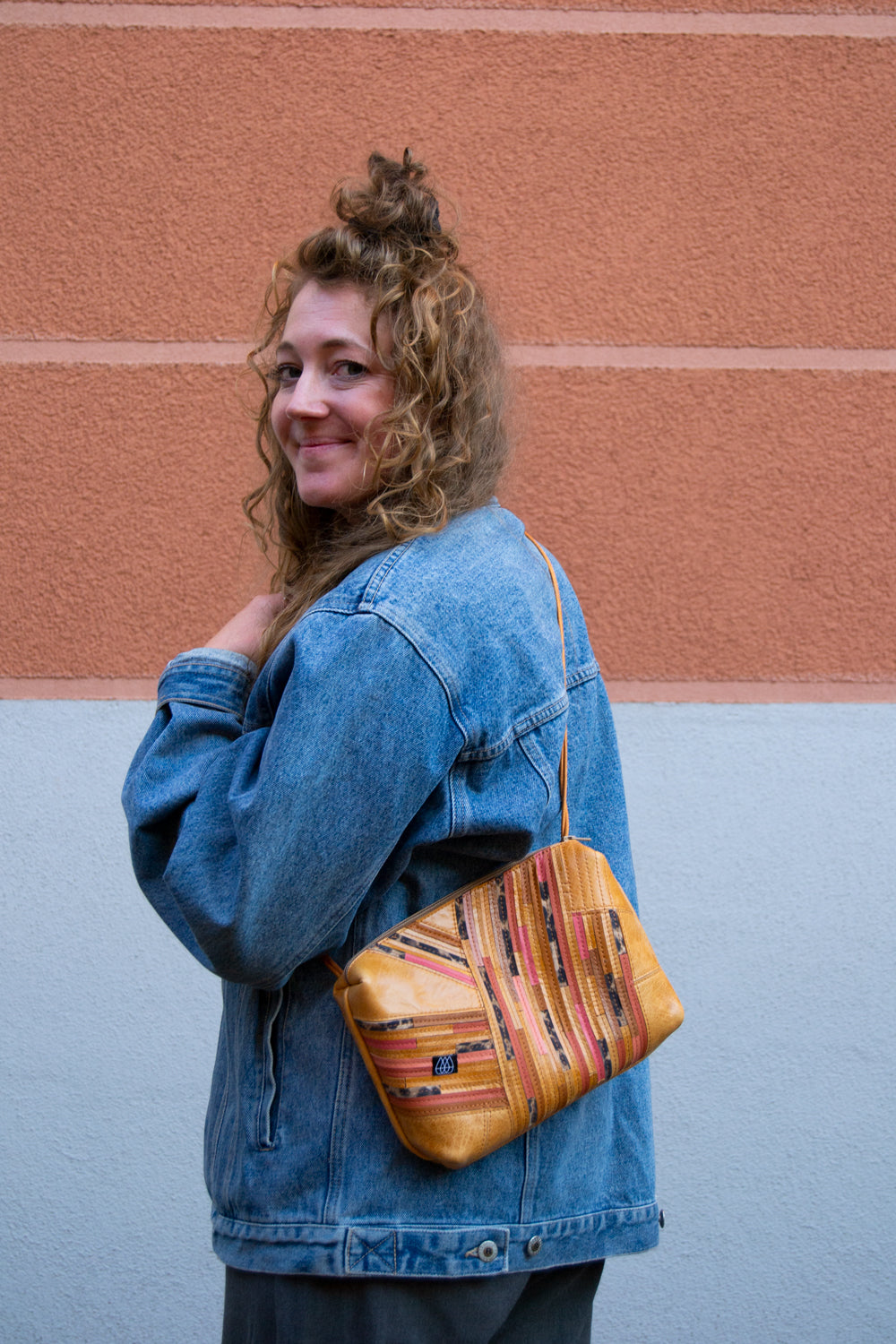 Sac Festival Crazy Stripes Noir