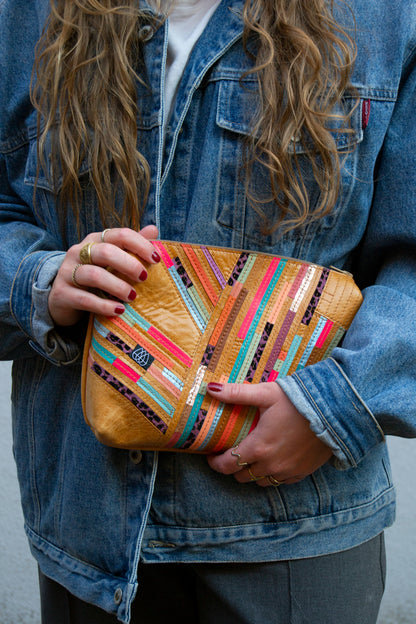Festivaltasche Crazy Stripes / Happy / Large