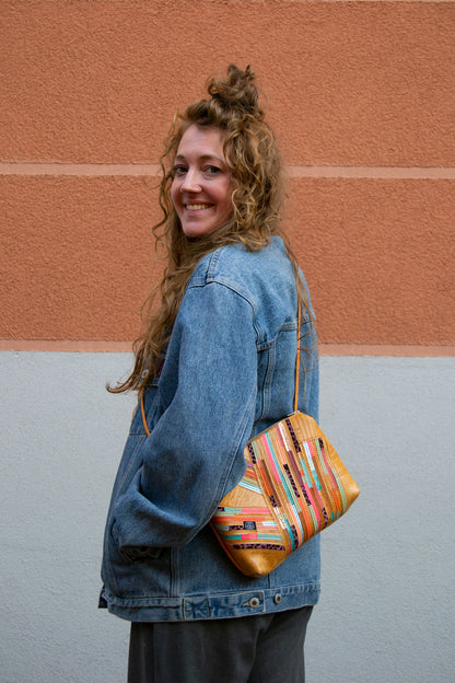 Festivaltasche Crazy Stripes / Happy / Large