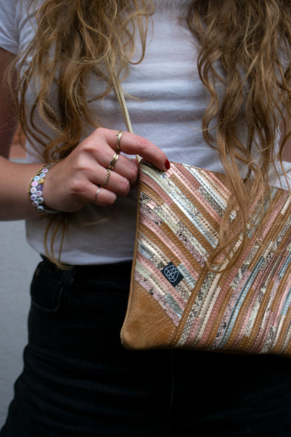 Festival Bag Crazy Stripes / Black