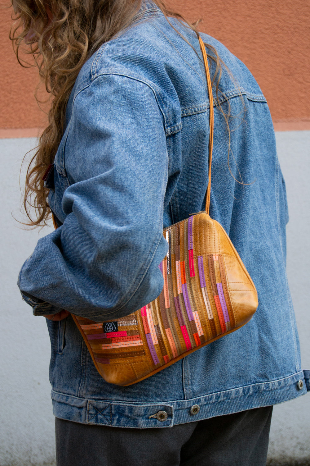 Festival Bag Crazy Stripes / Black