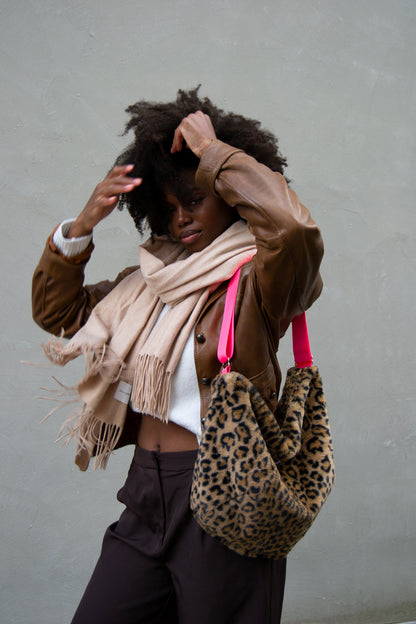Crossbody Bag Fell / Leo Pink