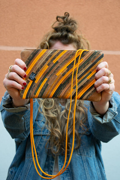 Festival Bag Crazy Stripes / Black