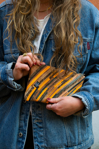 Festival Bag Crazy Stripes / Black