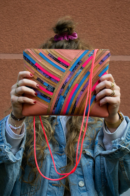 Festivaltasche Crazy Stripes / Vacation / Medium