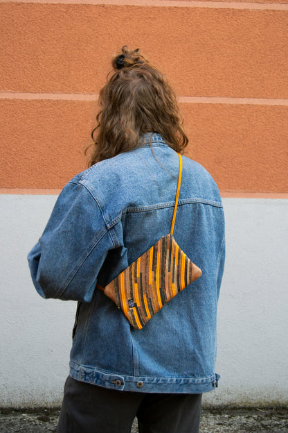 Festival Bag Crazy Stripes / Black
