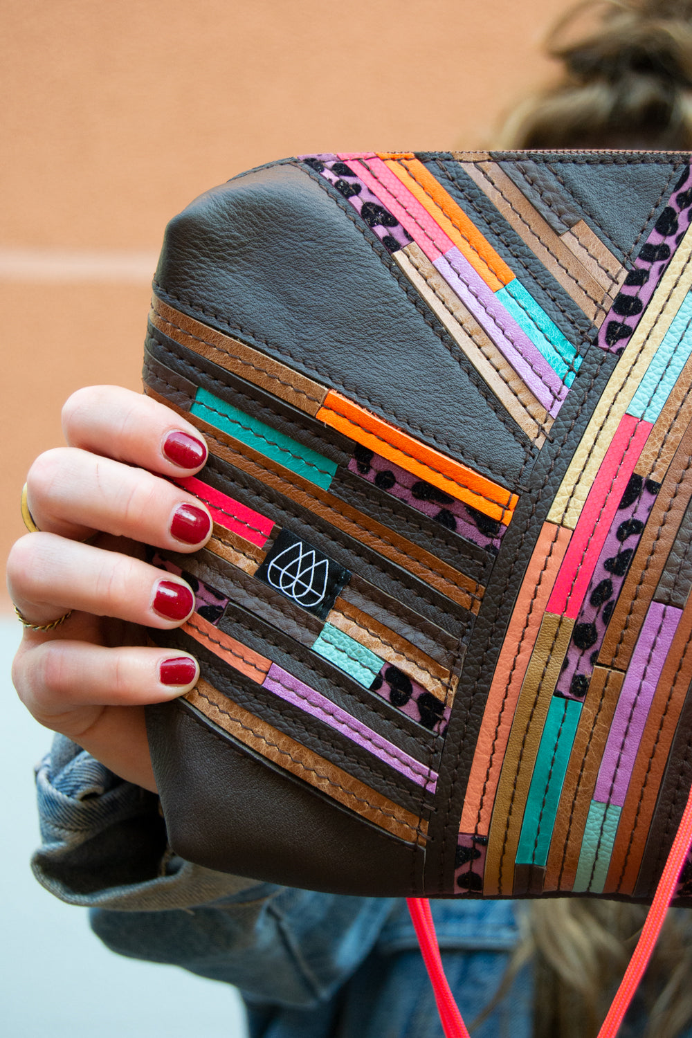 Sac Festival Crazy Stripes Noir
