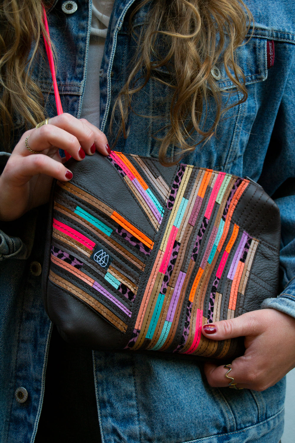 Sac Festival Crazy Stripes Noir