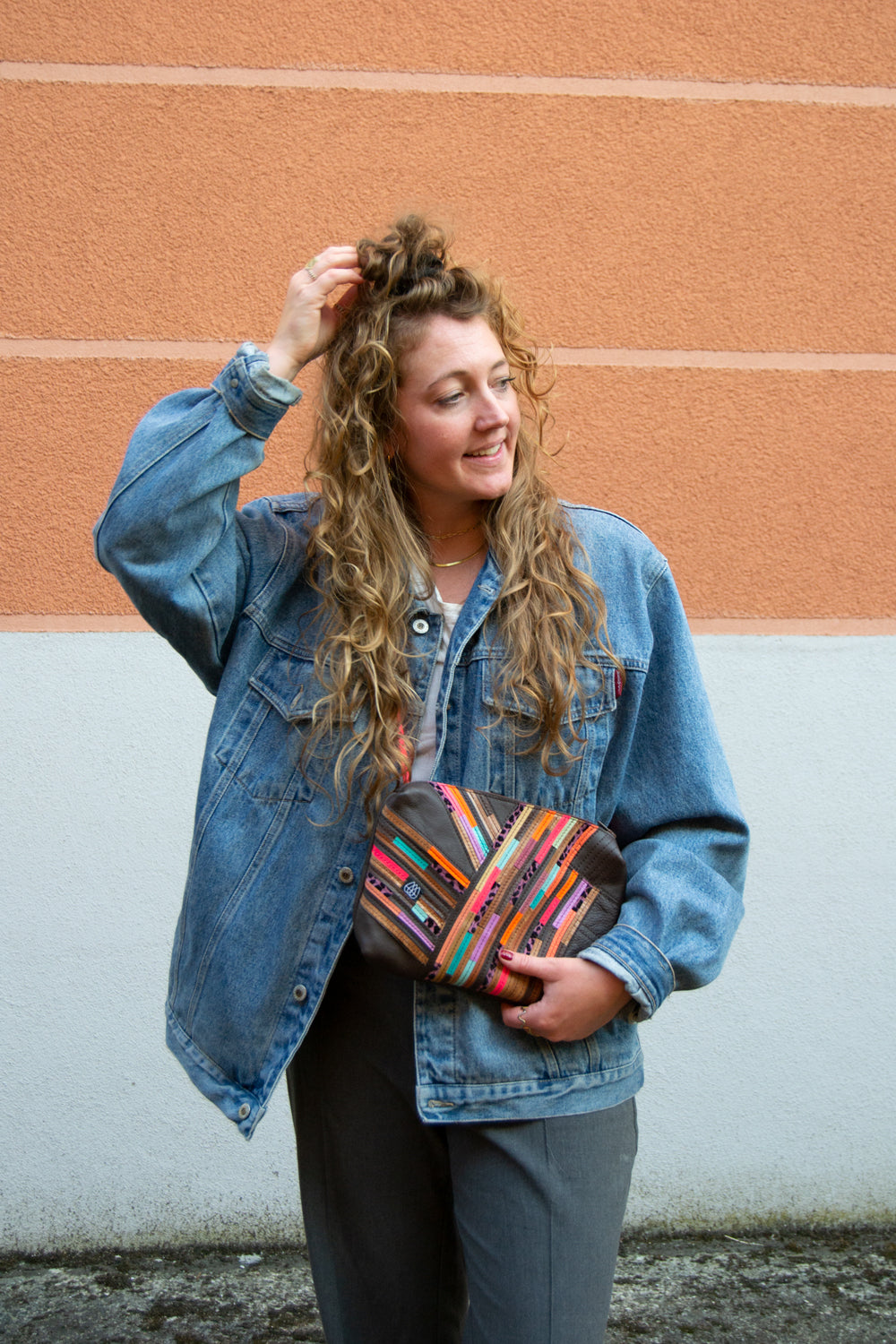 Sac Festival Crazy Stripes Noir