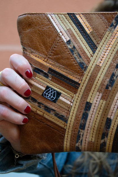 Festival Bag Crazy Stripes / Black