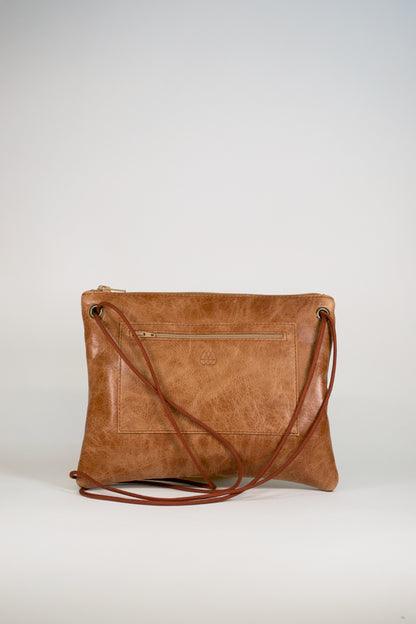 Festivaltasche Crazy Stripes / Leo Orange / Medium