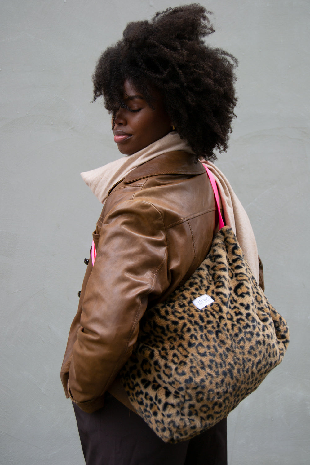 Crossbody Bag Fell / Leo Pink