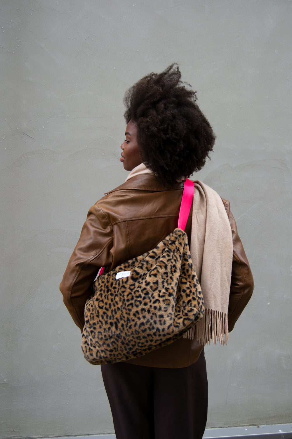 Crossbody Bag Fell / Leo Pink