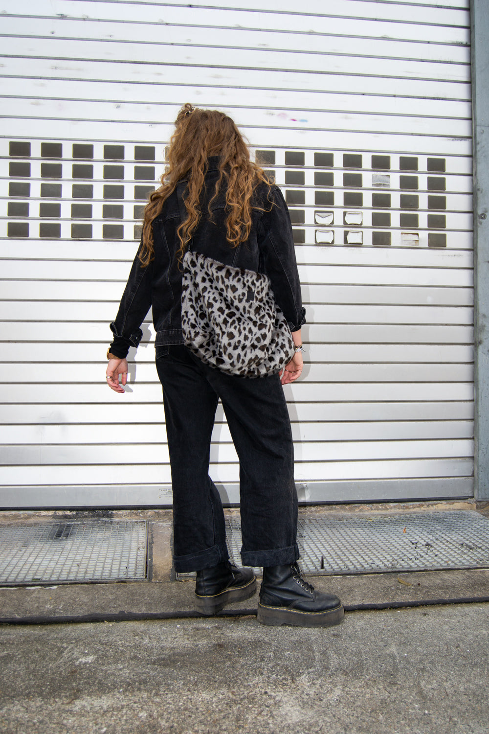 Crossbody Bag Fell / Leo Grey