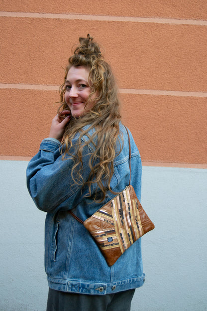Festival Bag Crazy Stripes / Black