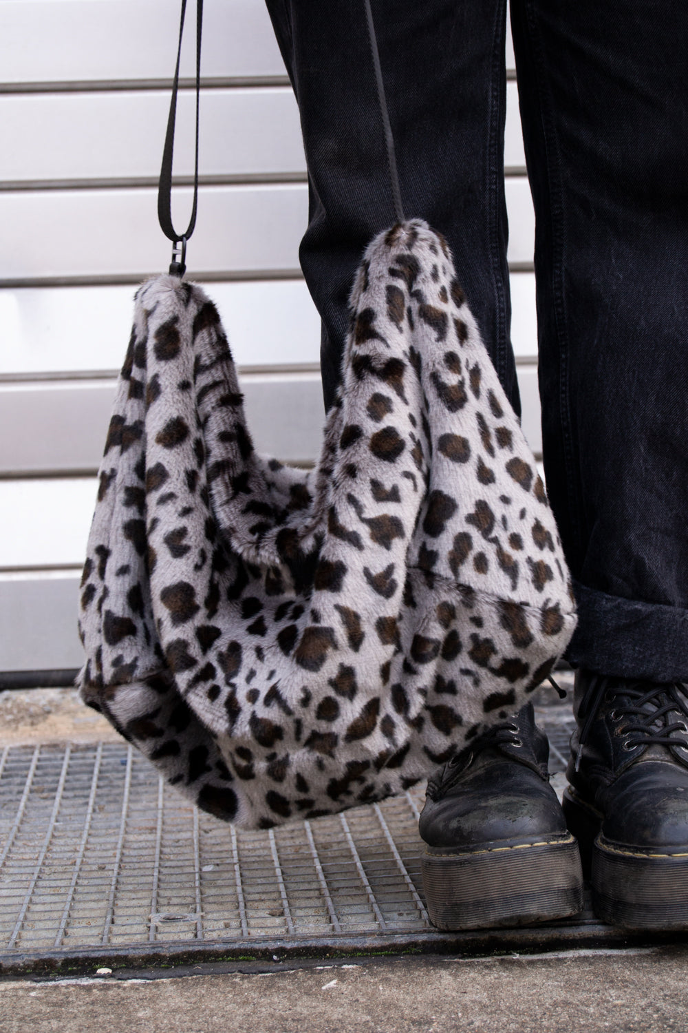 Crossbody Bag Fell / Leo Grey