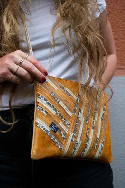 Festival Bag Crazy Stripes / Black