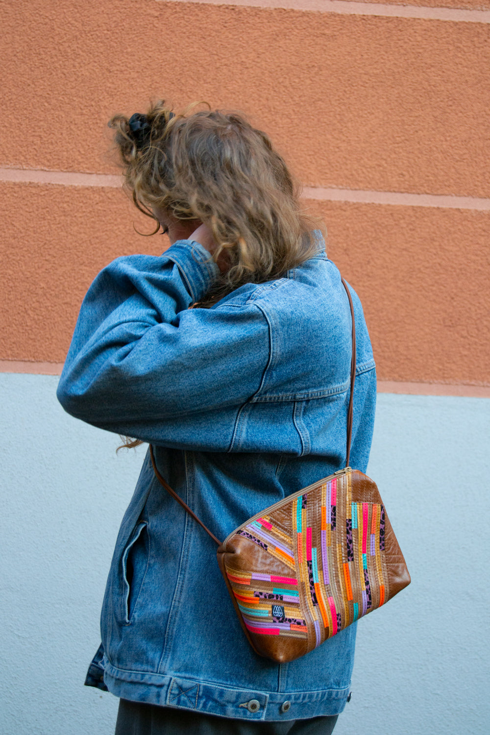 Festivaltasche Crazy Stripes / Flower Field / Medium+Large