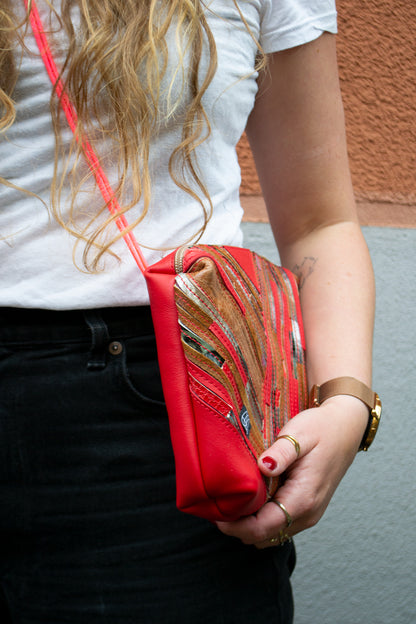 Festival Bag Crazy Stripes / Black