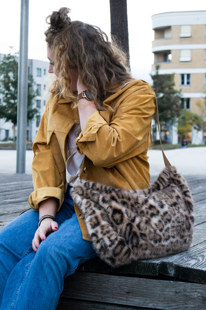 Crossbody Bag Fell / Leo Creme