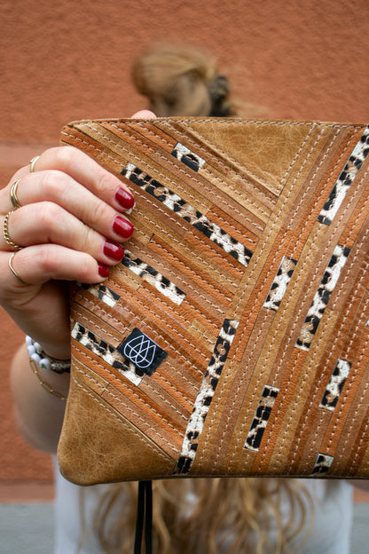 Festival Bag Crazy Stripes / Black