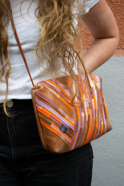 Festival Bag Crazy Stripes / Black