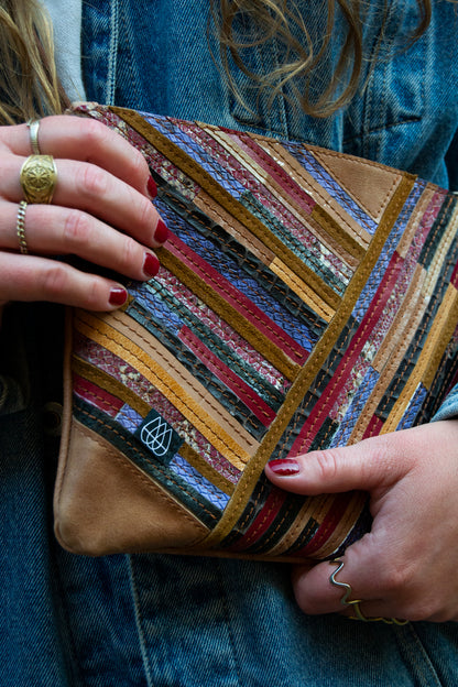 Festival Bag Crazy Stripes / Black