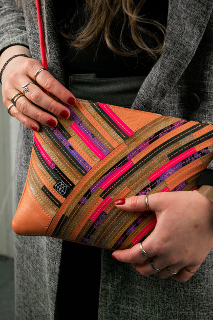 Festivalbag Crazy Stripes / Peach