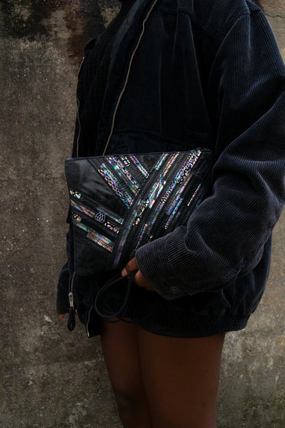 Sac Festival Crazy Stripes Noir