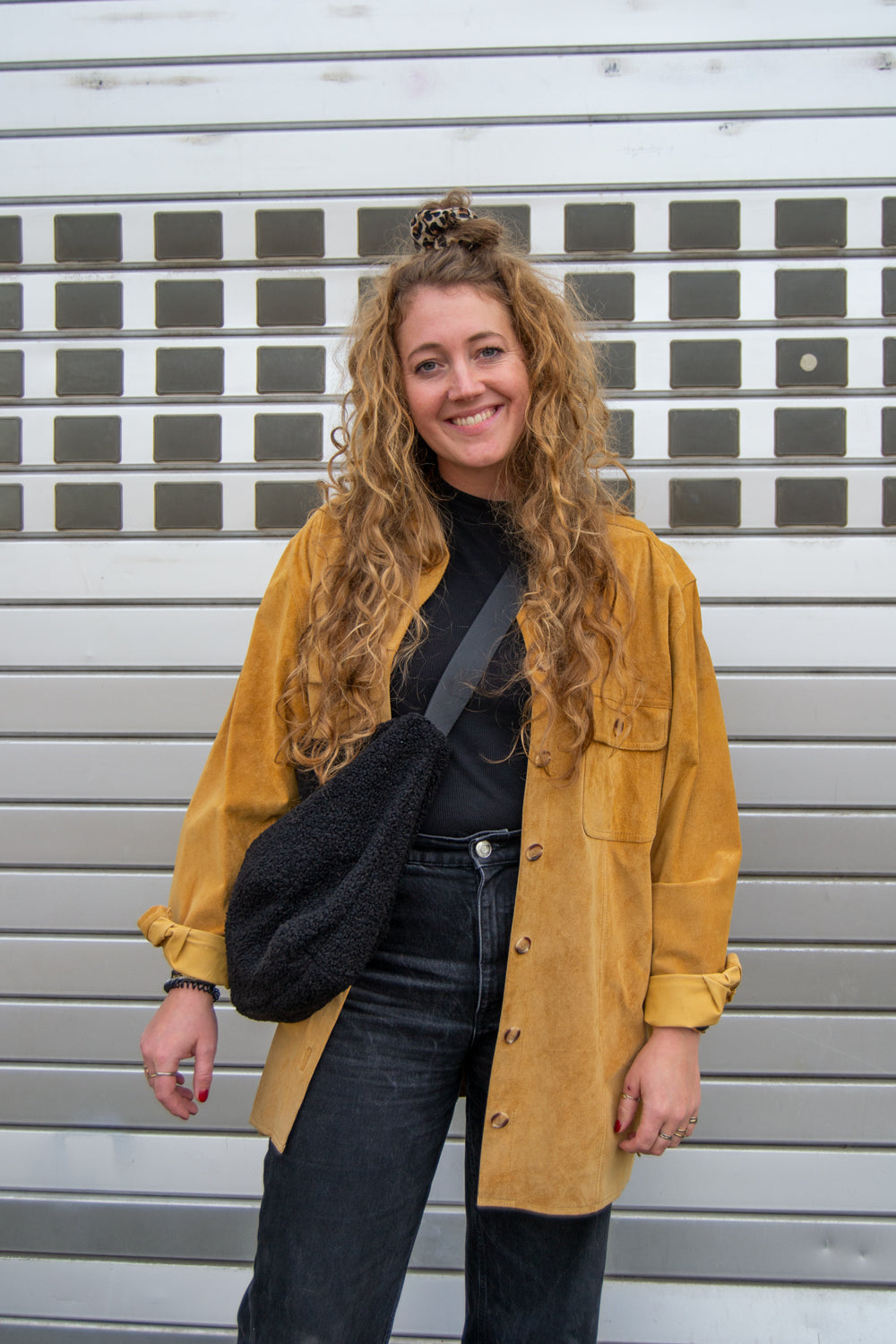 Crossbody Bag Teddy / Black