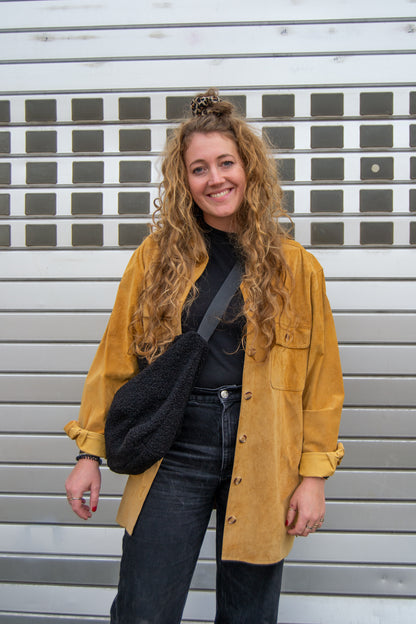 Crossbody Bag Teddy / Black