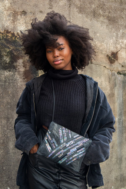 Sac Festival Crazy Stripes Noir