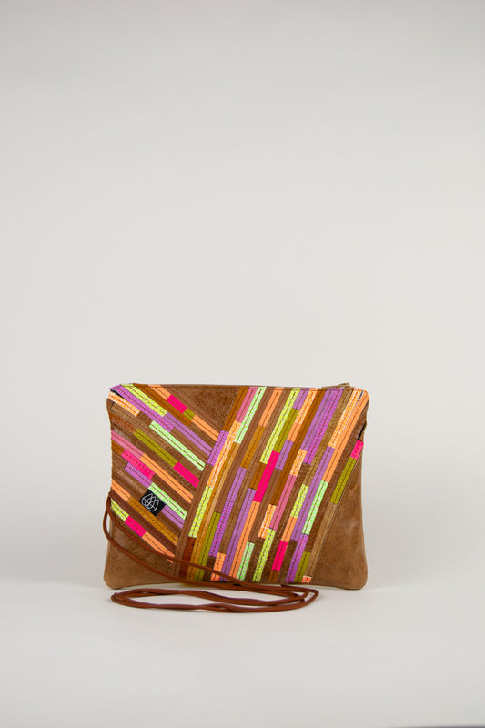 Festival Bag Crazy Stripes / Black