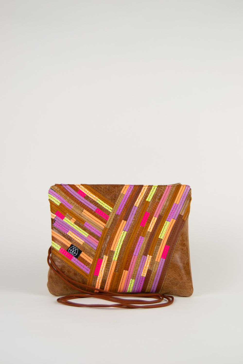 Festivaltasche Crazy Stripes / Neon Colors / Medium