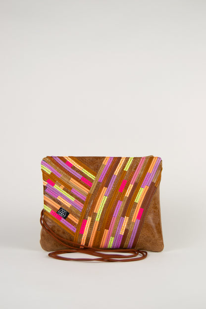 Festivaltasche Crazy Stripes / Neon Colors / Medium